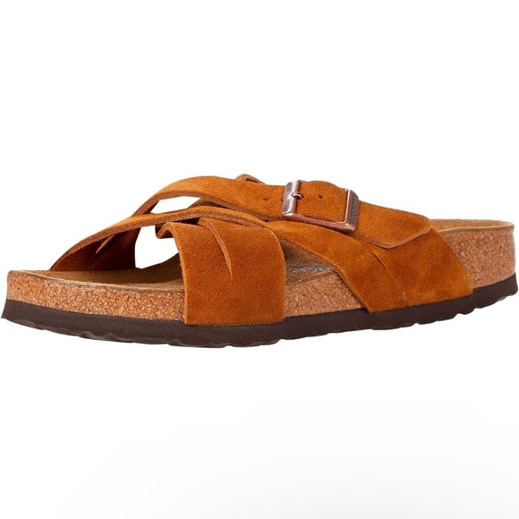 Birkenstock Shoes - Birkenstock Lugano Soft Footbed Mink Suede 38 & 39